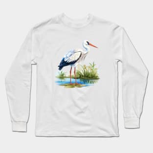 Stork Long Sleeve T-Shirt